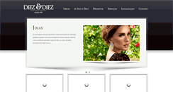Desktop Screenshot of diezediez.com.br