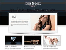 Tablet Screenshot of diezediez.com.br